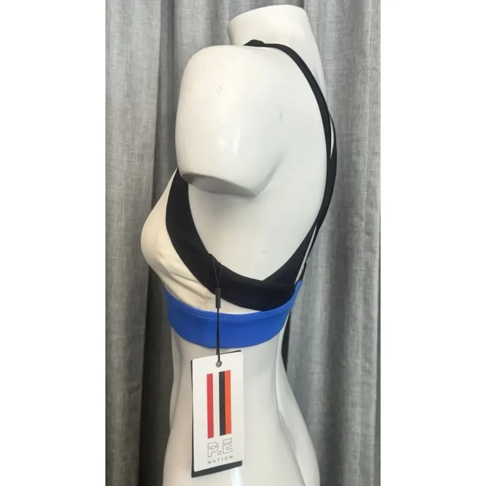 P.E Nation REACTION TIME SPORTS BRA PEARLED IVORY Women’s Size Xsmall NWT - Picture 6 of 13